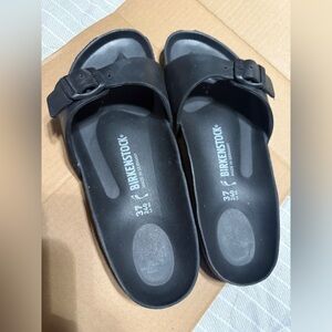Birkenstock Black Slide Sandals